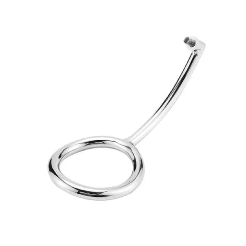 Cock DiscreetChoice 4663 with Anal Set Hook Steel Ring Stainless 0630